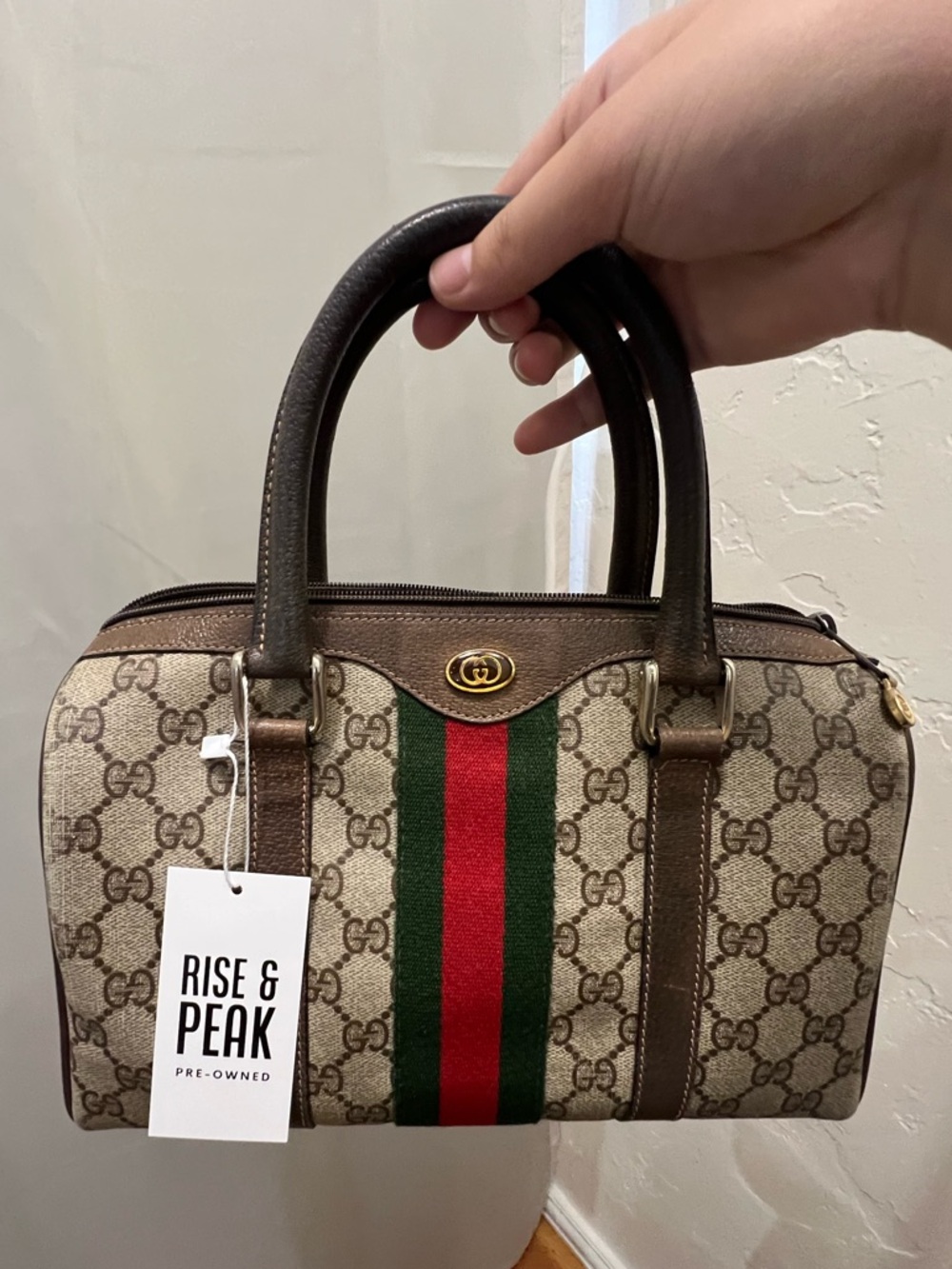 Gucci GG Plus Boston Bag